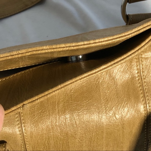 NWOT Nine West Faux Leather Wood Grain Bag - Picture 10 of 16